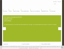 Tablet Screenshot of biz-law.eu
